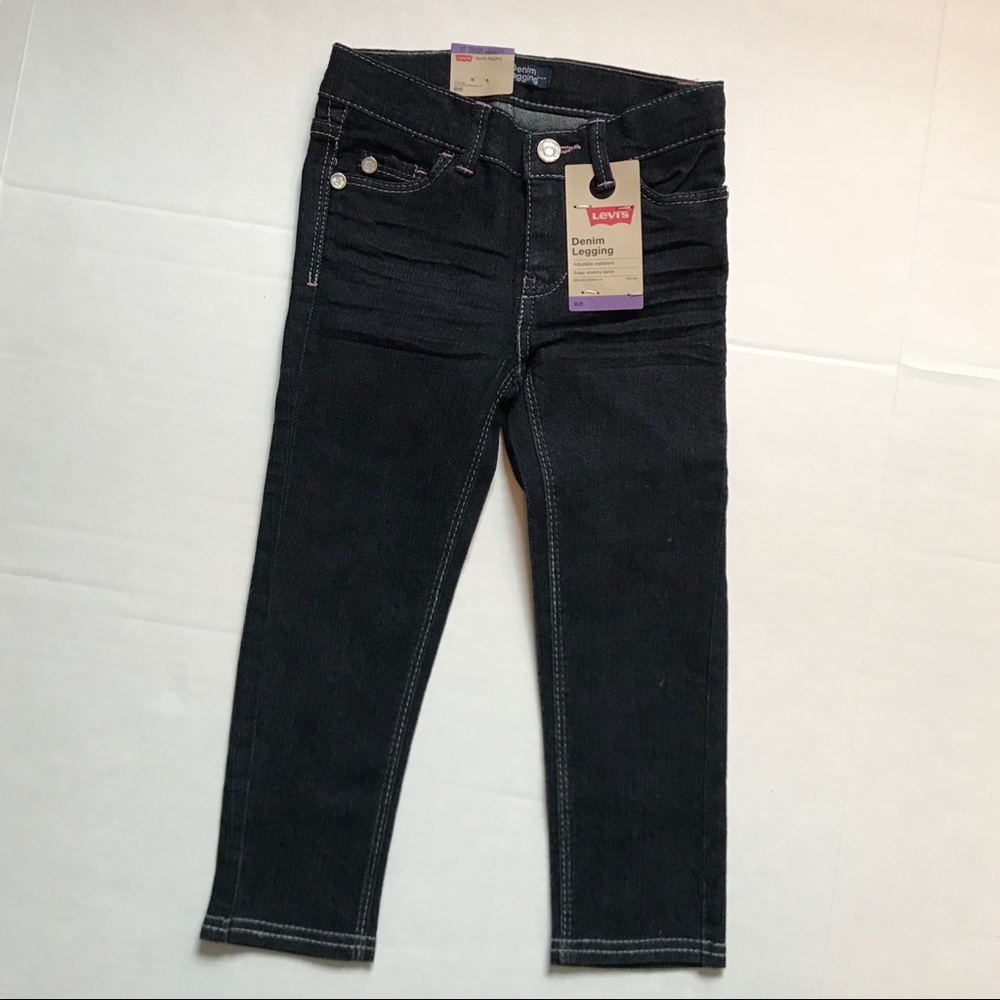 ⭐️NWT⭐️ Levi Denim Leggings - Picture 2 of 6